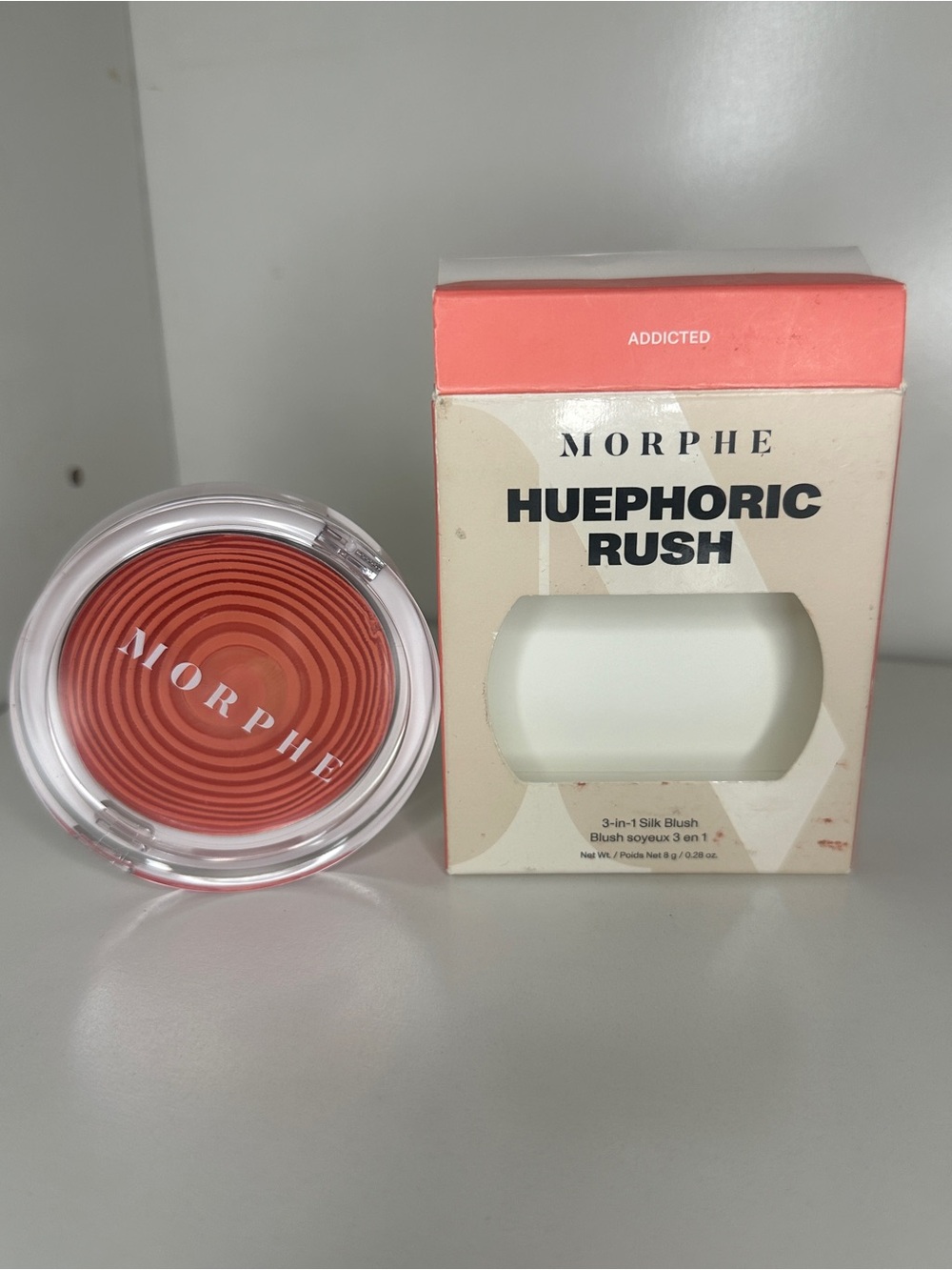 Morphe Huephoric Rush 3-in-1 Silk Blush - Addicted ***